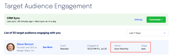 Synced-contact-view