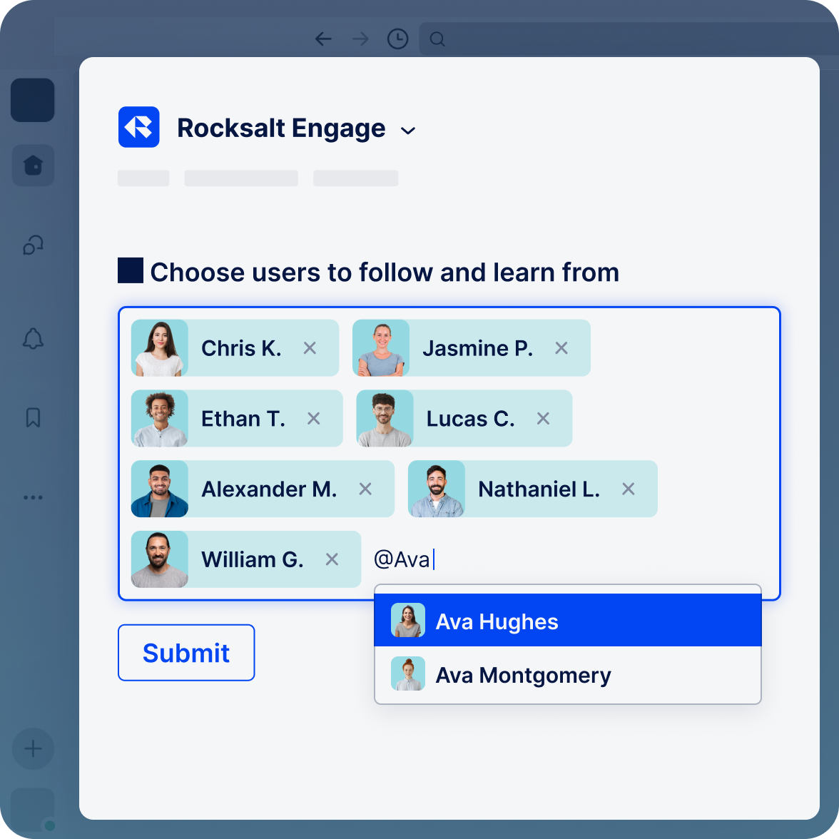 Connect to the right people in the community@2x