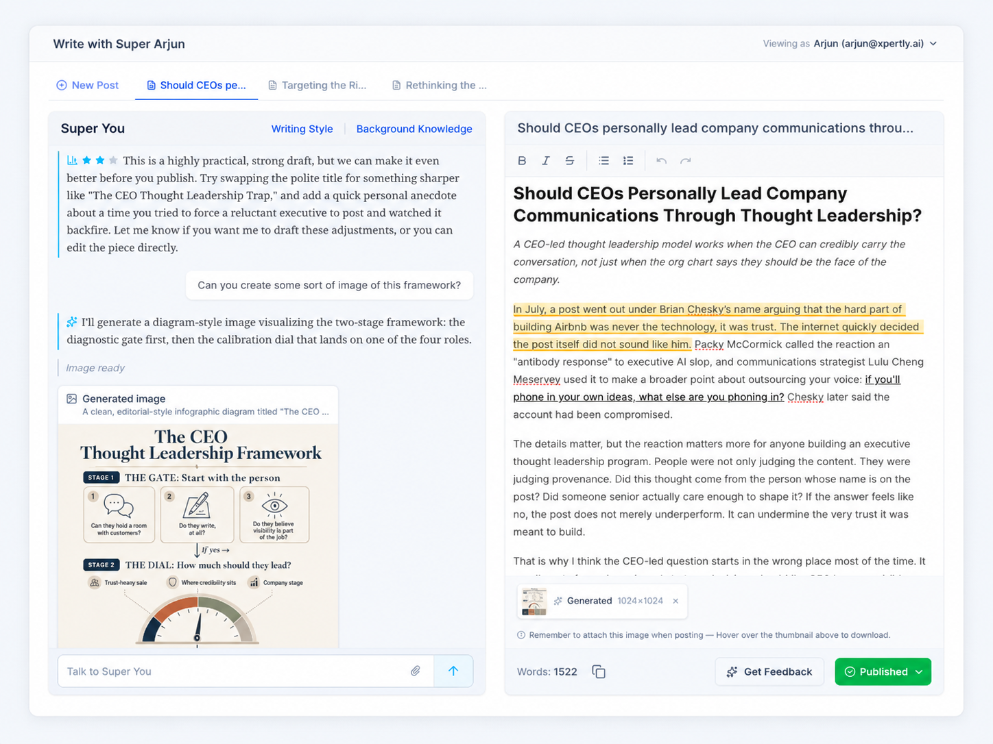 Expert answer published as both a blog article and a LinkedIn or Reddit post